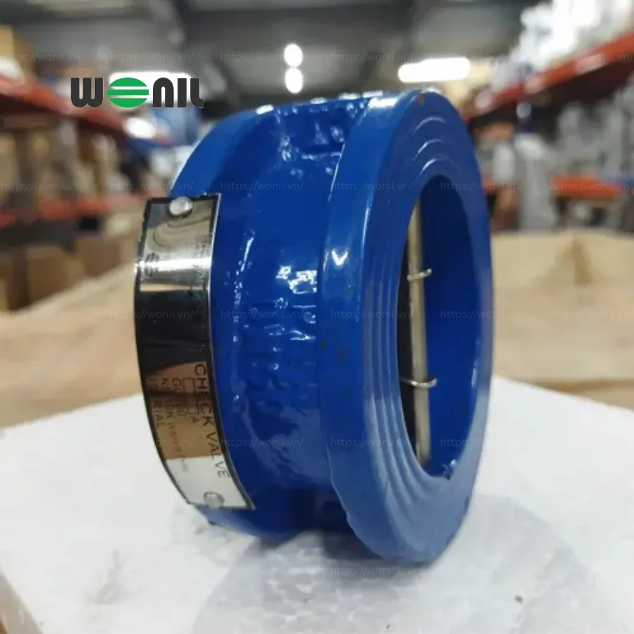 Van 1 chiều Wonil Cánh Bướm Gang DN50 Van 1 chiều Wonil Cánh Bướm Gang DN50