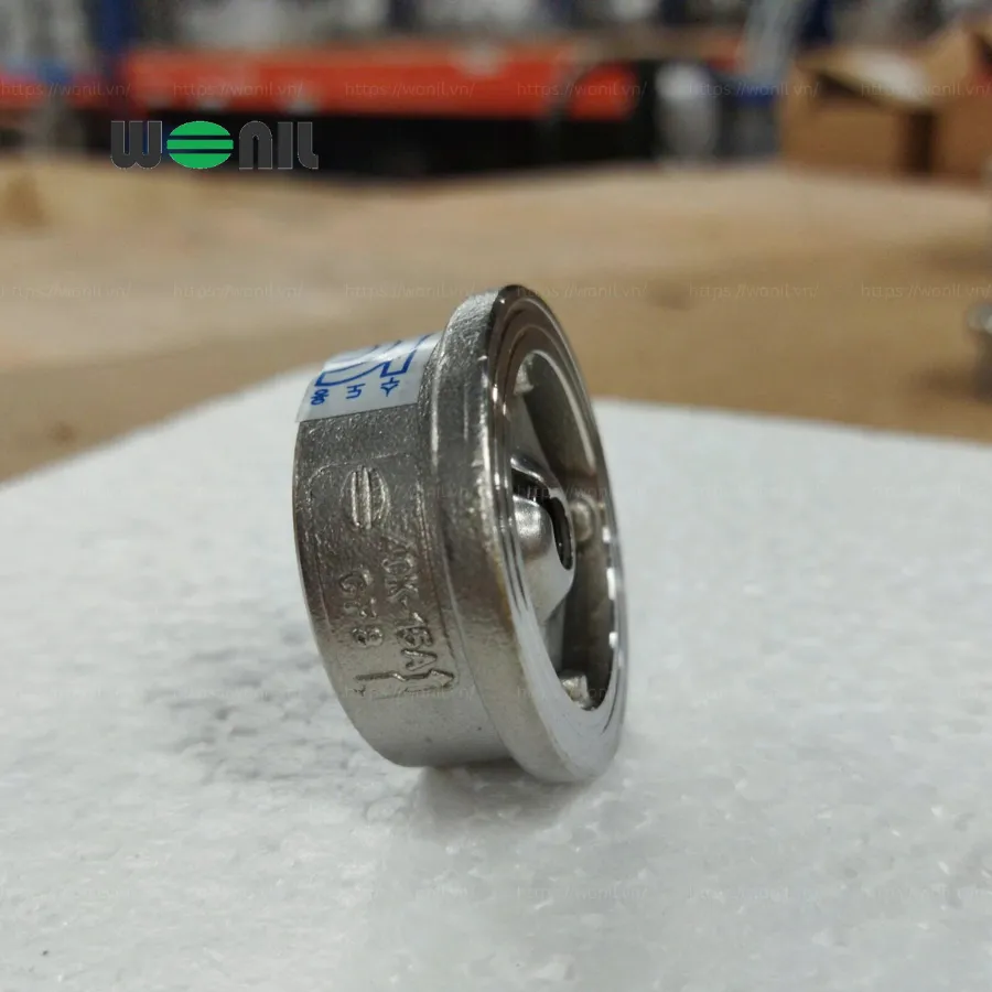 Van 1 chiều cối Inox Wonil DN15