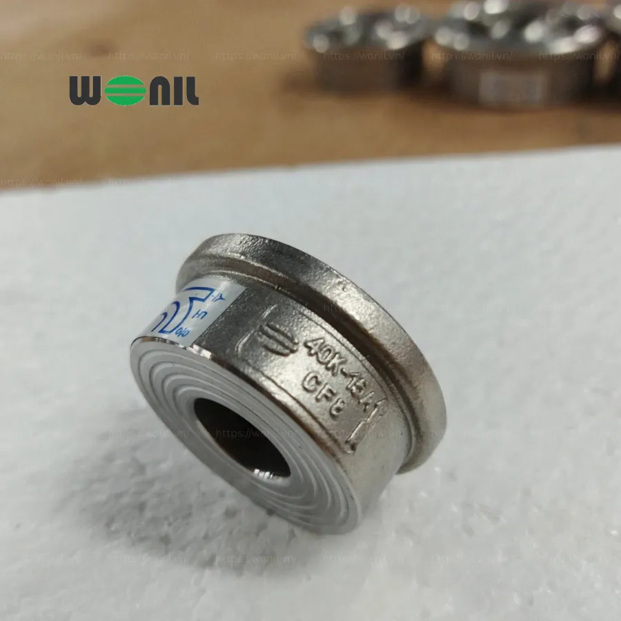 Van 1 chiều cối Inox Wonil DN15