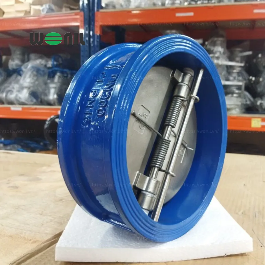 Van 1 chiều Wonil Cánh Bướm Gang DN200 Van 1 chiều Wonil Cánh Bướm Gang DN200