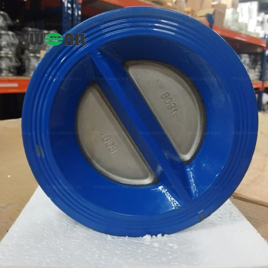 Van 1 chiều Wonil Cánh Bướm Gang DN200 Van 1 chiều Wonil Cánh Bướm Gang DN200