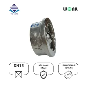 Van 1 chiều cối Inox Wonil DN15
