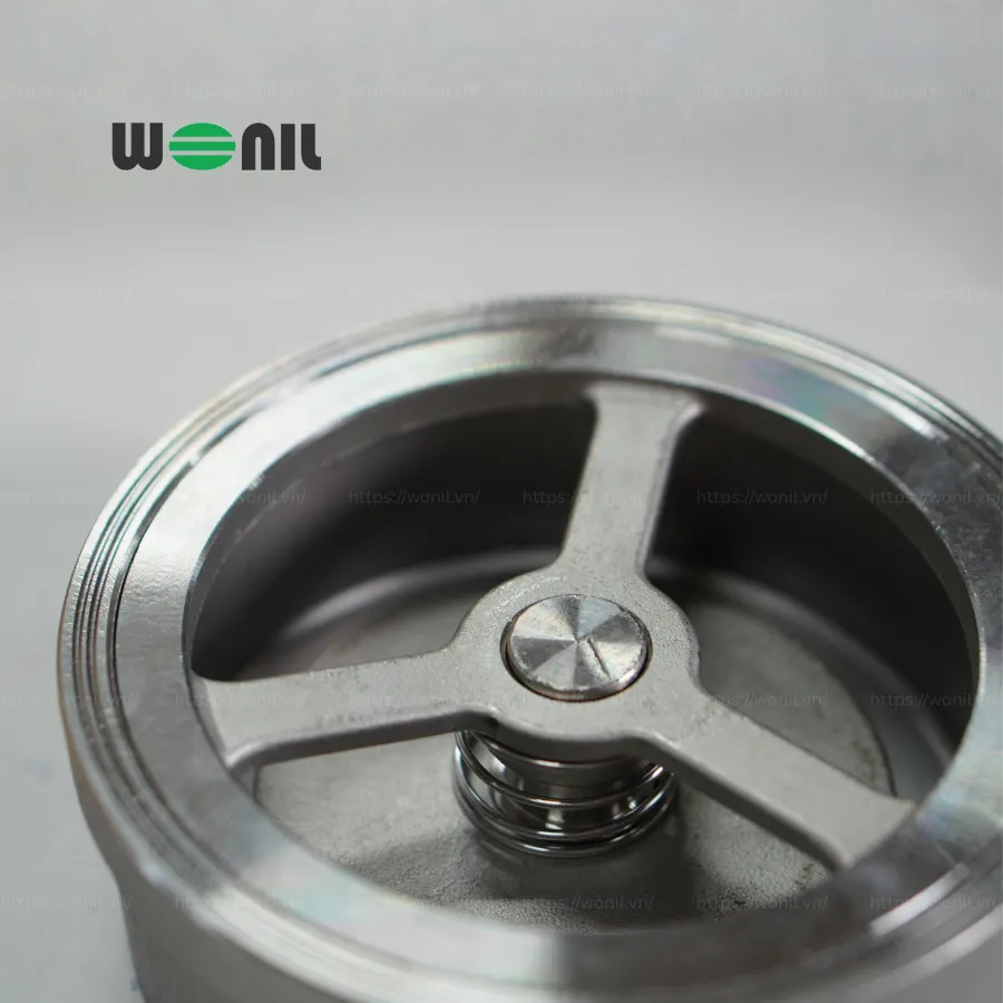 Van 1 chiều cối Inox Wonil DN80