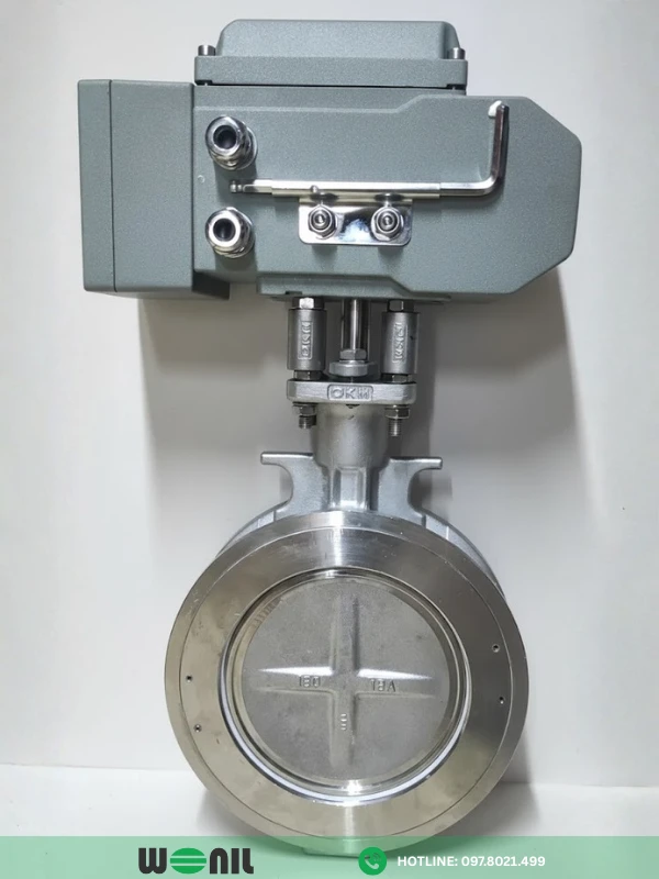 Van bướm điện tuyến tính: Ưu điểm, Phân loại, Ứng dụng Van bướm điện inox tuyến tính