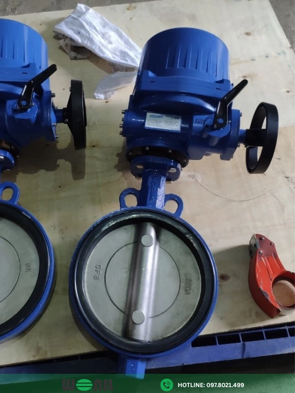 Review Van bướm điện tay quay: Có nên sử dụng? Van bướm wonil điều khiển điện bằng gang
