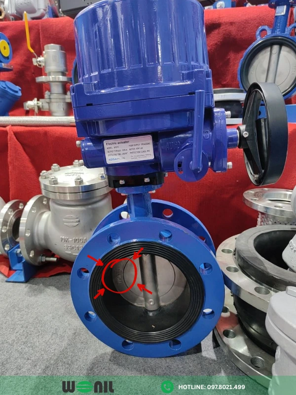 Các loại van bướm điện hai mặt bích: Đặc điểm & Ứng dụng Van bướm Wonil điện hai mặt bích