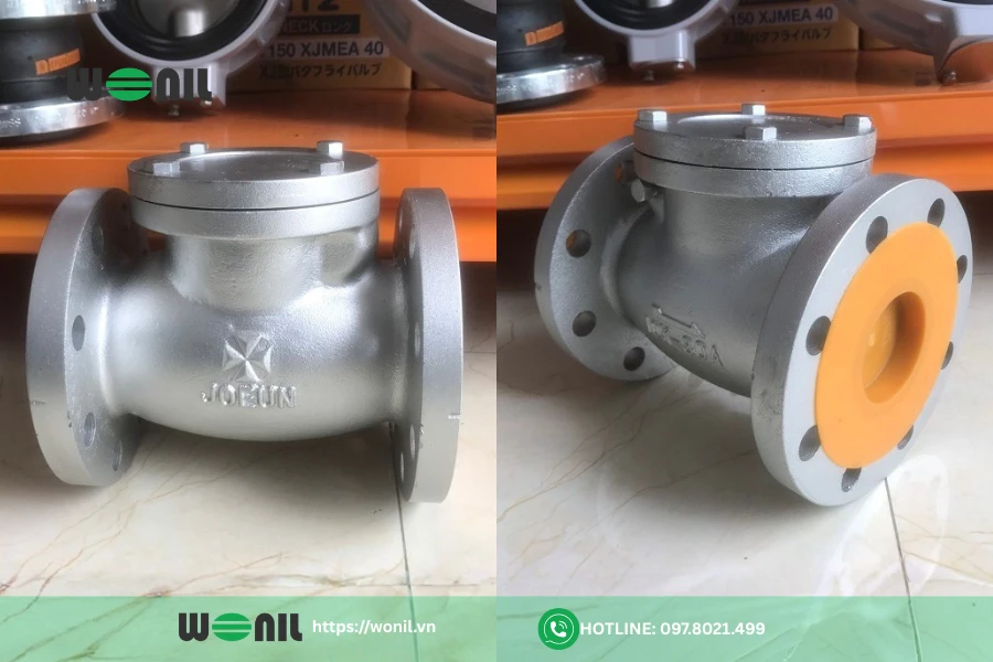 Tại sao nên dùng van 1 chiều lá lật inox? Van 1 chiều lá lật inox Joeun