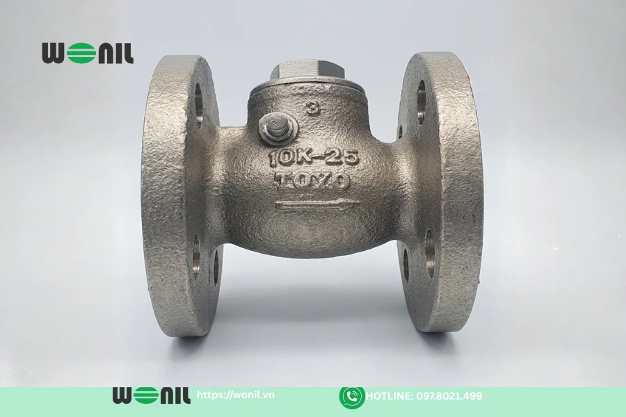 Tại sao nên dùng van 1 chiều lá lật inox? Van 1 chiều lá lật inox Toyo