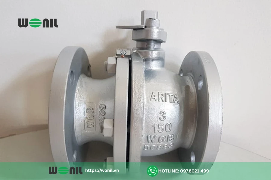 Van bi thép WCB: Cấu tạo, phân loại, bảng giá chi tiết Van bi thép Arita (Nhật Bản)