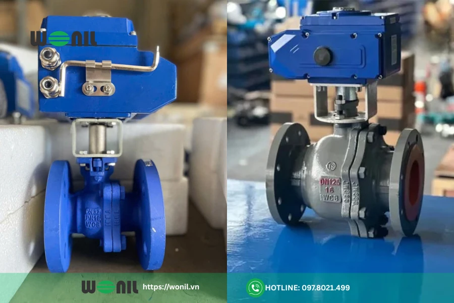 Van bi thép WCB: Cấu tạo, phân loại, bảng giá chi tiết Van bi thép điều khiển điện