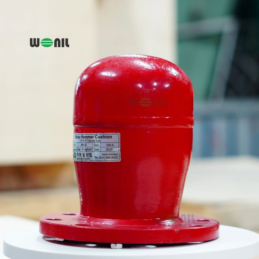 Búa nước Wonil gang mặt bích DN100 Ảnh thực tế búa nước Wonil gang mặt bích DN100