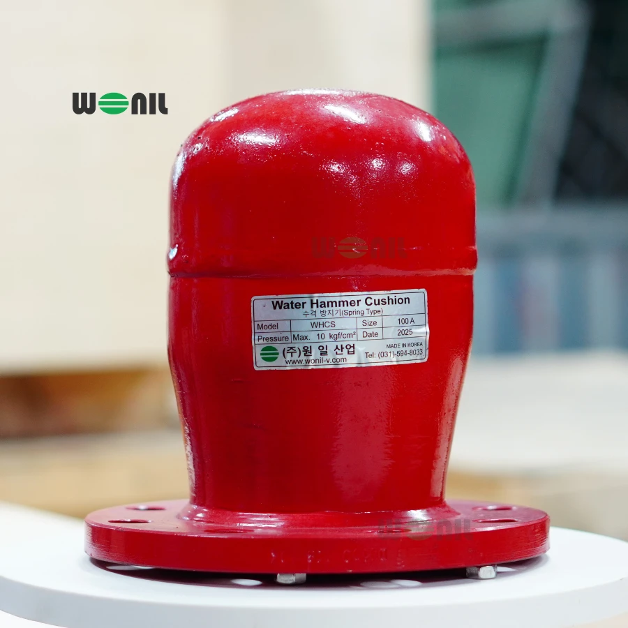 Búa nước Wonil gang mặt bích DN100 Ảnh thực tế búa nước Wonil gang mặt bích DN100
