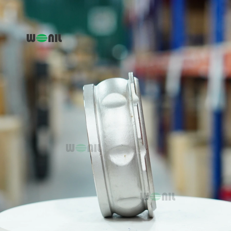 Van 1 chiều cối Inox Wonil DN100 (4 Inch) Ảnh thực tế Van 1 chiều cối Inox Wonil DN100