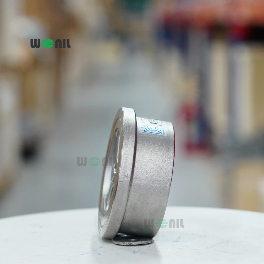 Van 1 chiều cối Inox Wonil DN50 (2 Inch) Ảnh thực tế Van 1 chiều cối Inox Wonil DN50