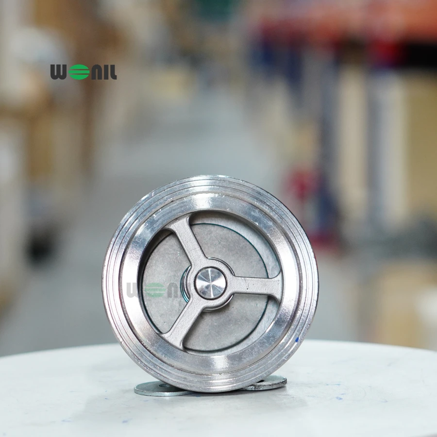 Van 1 chiều cối Inox Wonil DN50 (2 Inch) Ảnh thực tế Van 1 chiều cối Inox Wonil DN50