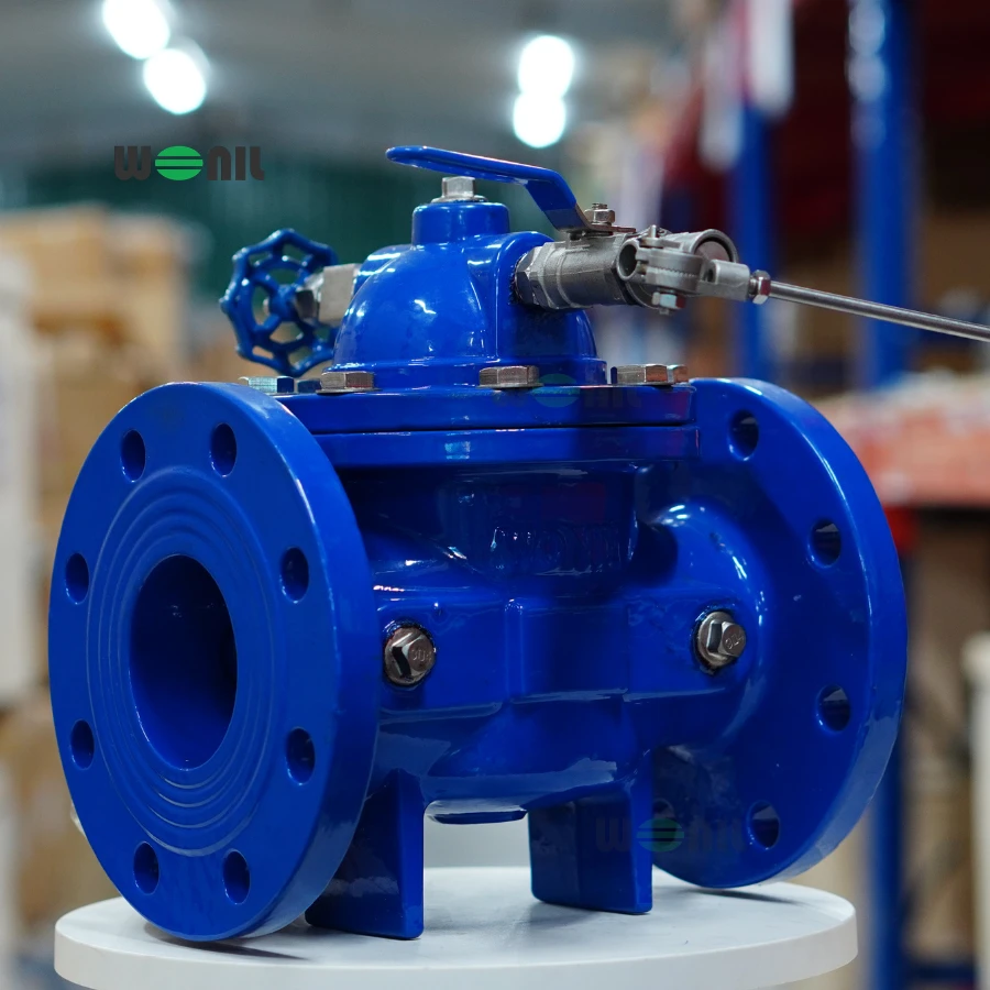 Van phao Wonil gang mặt bích DN80 Van phao Wonil gang mặt bích DN80