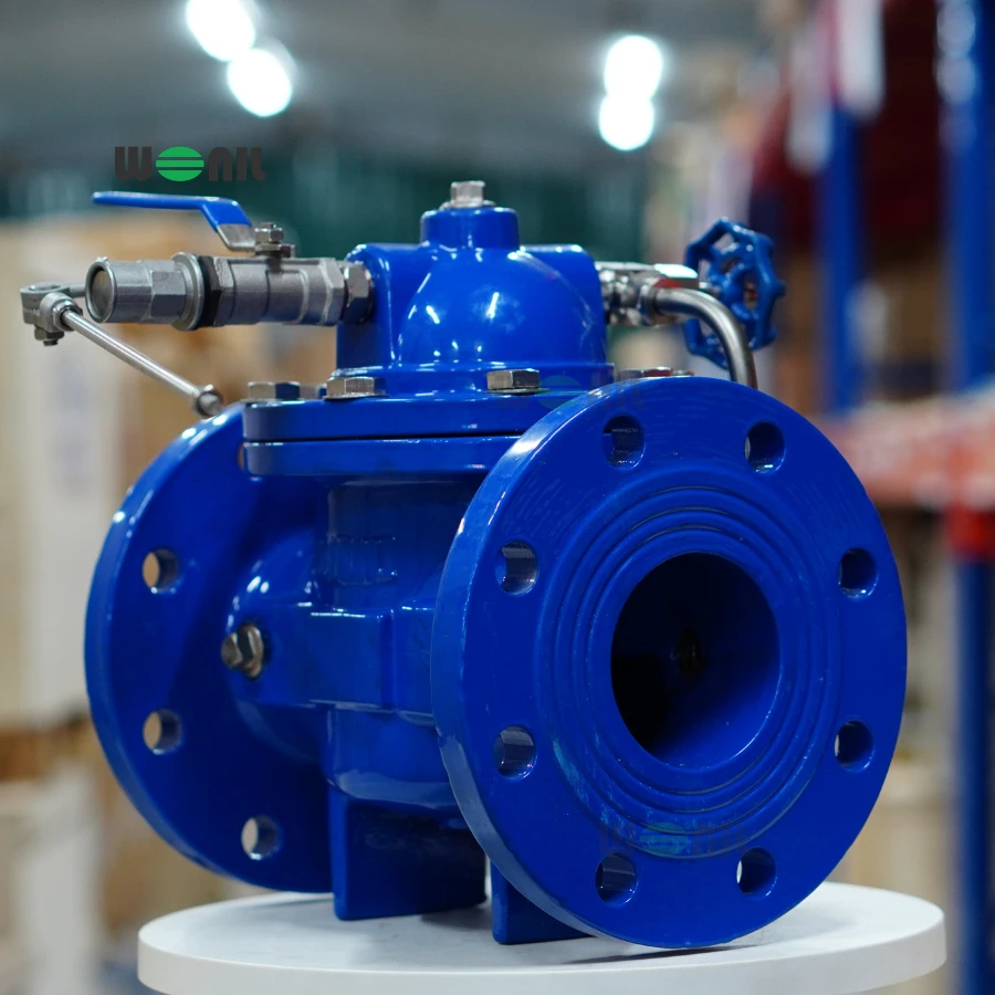 Van phao Wonil gang mặt bích DN80 Van phao Wonil gang mặt bích DN80