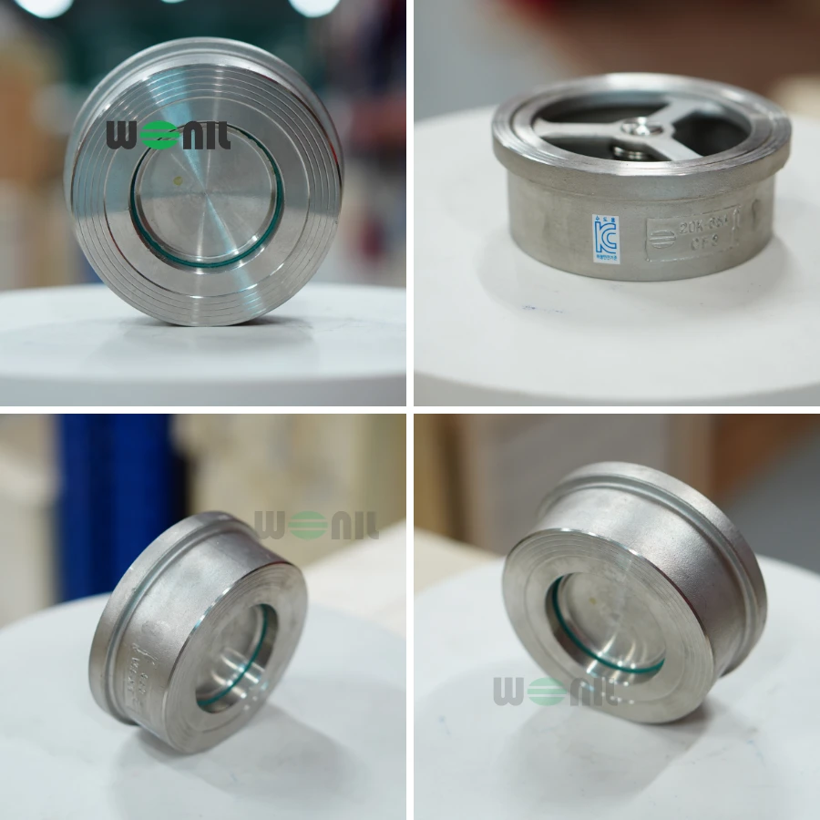 Van 1 chiều cối Inox Wonil DN65 (2½ Inch) Ảnh thực tế Van 1 chiều cối Inox Wonil DN65
