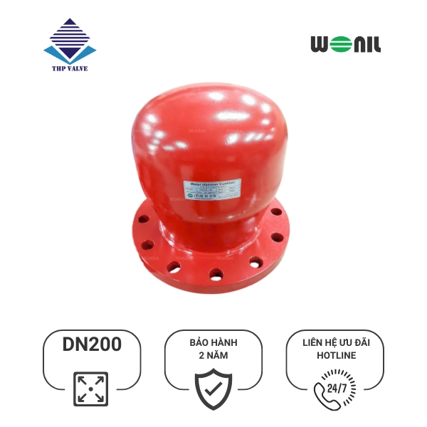 san-pham-bua-nuoc-wonil-gang-mat-bich-dn200 Búa nước Wonil gang mặt bích DN200