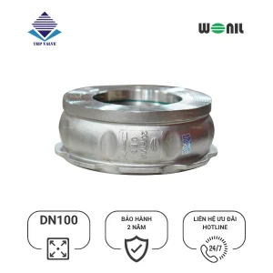 Van Wonil - Tuấn Hưng Phát Valve Van 1 chiều cối Inox Wonil DN100