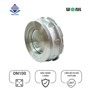 Van 1 chiều cối Inox Wonil DN100 (4 Inch) Van 1 chiều cối Inox Wonil DN100