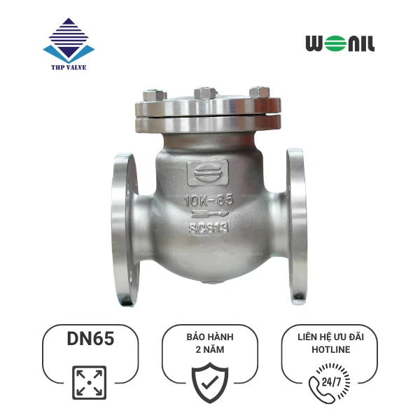 san-pham-van-1-chieu-wonil-la-lat-mat-bich-inox-dn65 (3) Van 1 chiều Wonil Lá Lật Mặt Bích Inox DN65