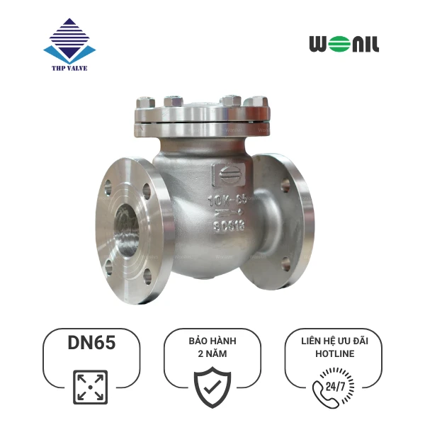 san-pham-van-1-chieu-wonil-la-lat-mat-bich-inox-dn65 (4) Van 1 chiều Wonil Lá Lật Mặt Bích Inox DN65