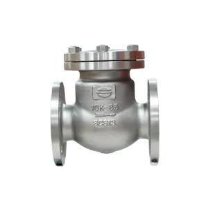 Van 1 chiều Wonil Lá Lật Mặt Bích Inox DN65 Van 1 chiều Wonil Lá Lật Mặt Bích Inox DN65