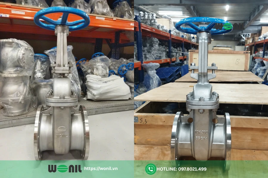 Van cổng DN200: Cấu tạo, phân loại, ứng dụng chi tiết Van cổng DN200 inox