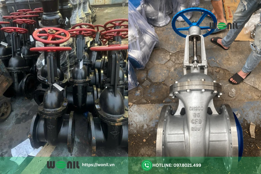 Van cổng DN200: Cấu tạo, phân loại, ứng dụng chi tiết Van cổng DN200 Trung Quốc