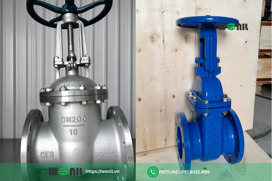 Van cổng DN200: Cấu tạo, phân loại, ứng dụng chi tiết Van cổng DN200 ty nổi