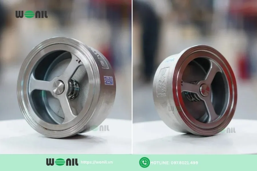 Giá van 1 chiều Wonil cập nhật 2026 và những yếu tố ảnh hưởng! Van 1 chiều cối inox Wonil bền bỉ, chống ăn mòn