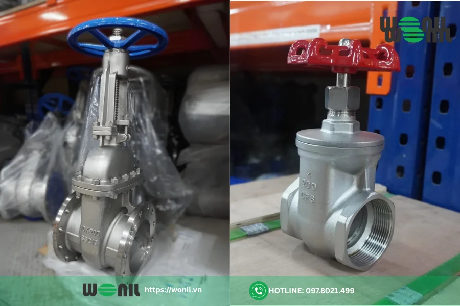 Giá van inox Wonil bao nhiêu? Bảng giá chi tiết từng loại Van cổng inox Wonil nối ren, nối bích
