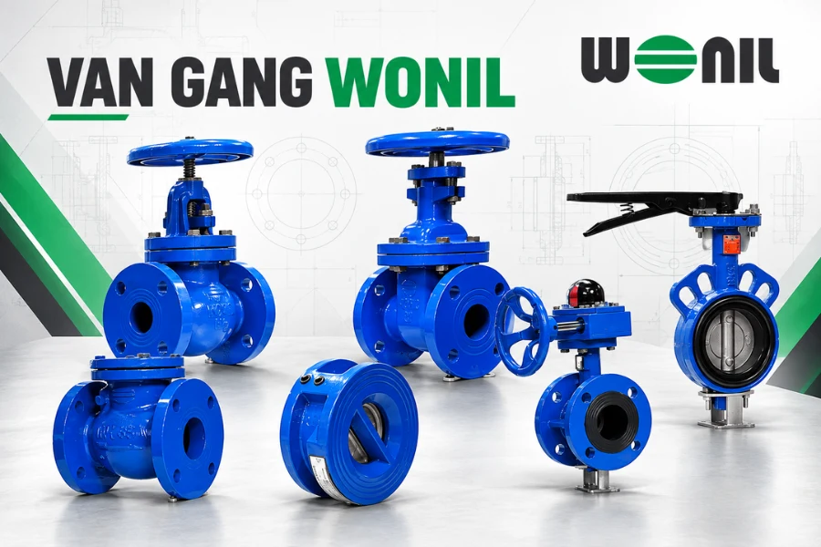 Giá van gang Wonil có đắt không? Xem bảng giá chi tiết Các loại van gang công nghiệp thương hiệu Wonil