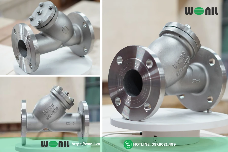 Giá van inox Wonil bao nhiêu? Bảng giá chi tiết từng loại Y lọc Wonil bền bỉ, chống ăn mòn